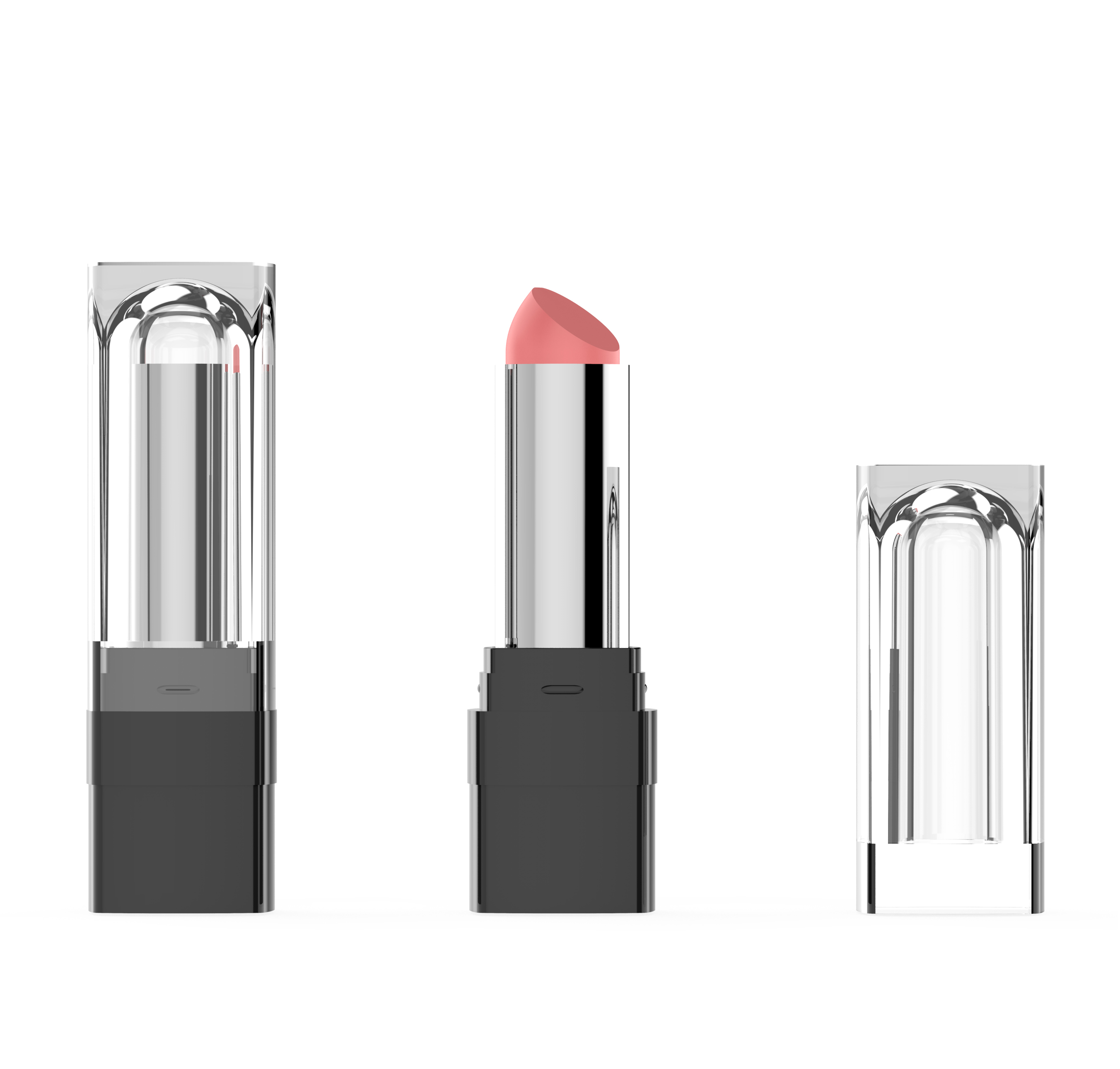 Square shape lipstick case